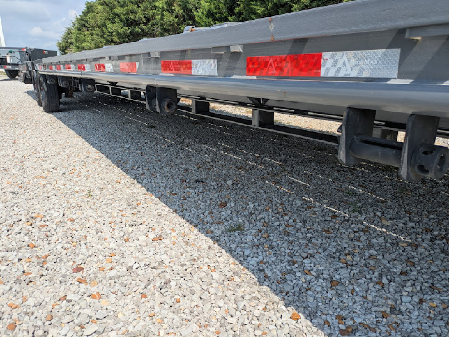 Used 2024 RawMaxx GN20 Flatbed Trailer