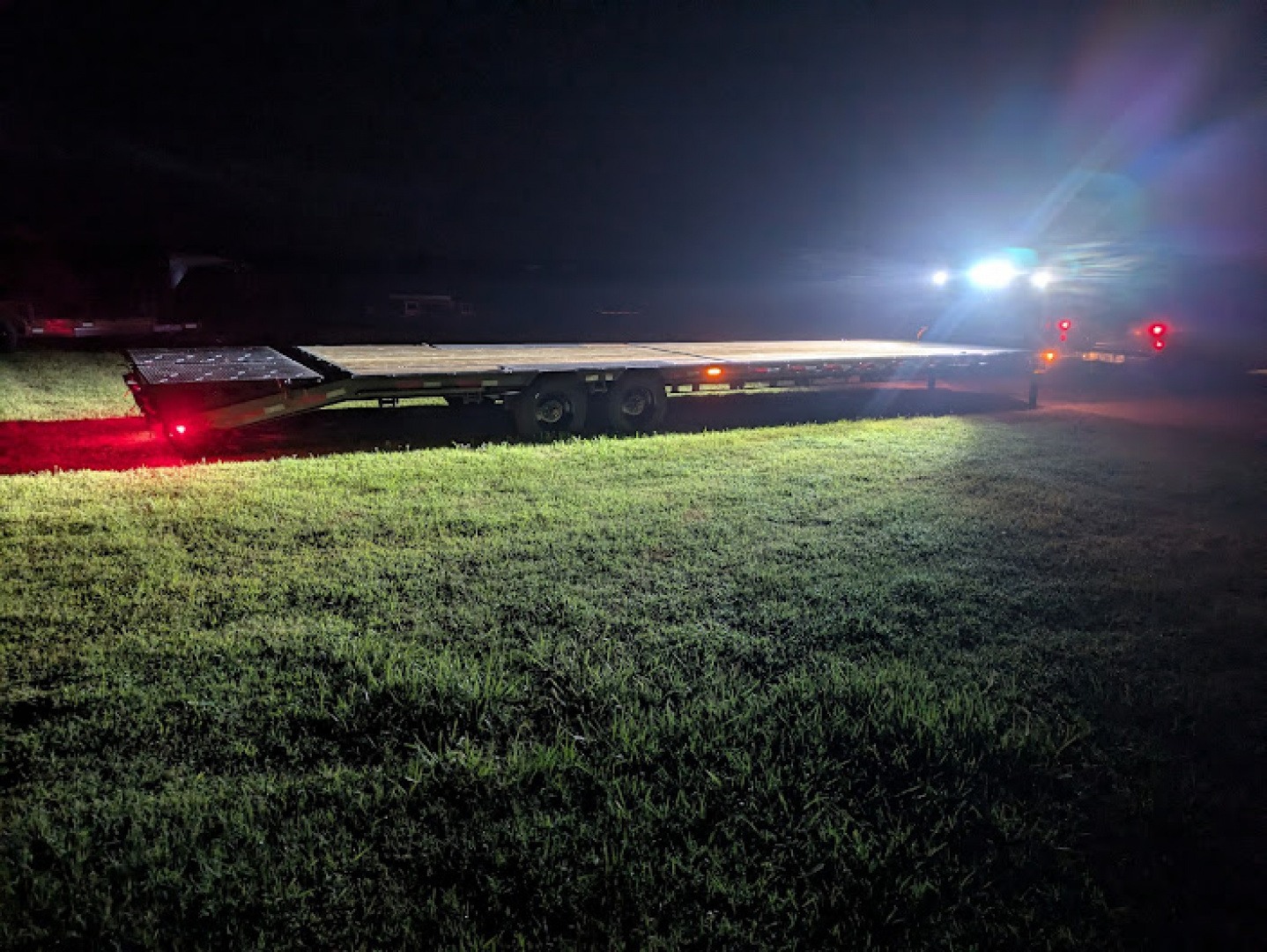 Used 2024 RawMaxx GN20 Flatbed Trailer