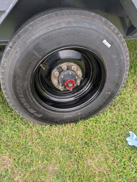 Used 2024 RawMaxx GN20 Flatbed Trailer