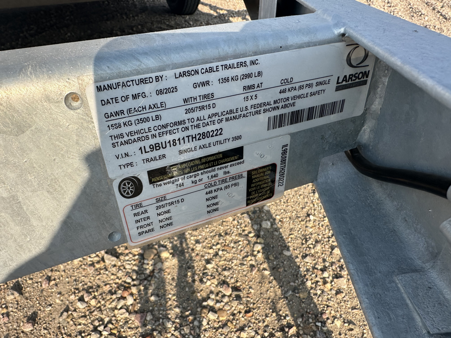 New 2026 Drive Trailers usv1s308414 Utility Trailer