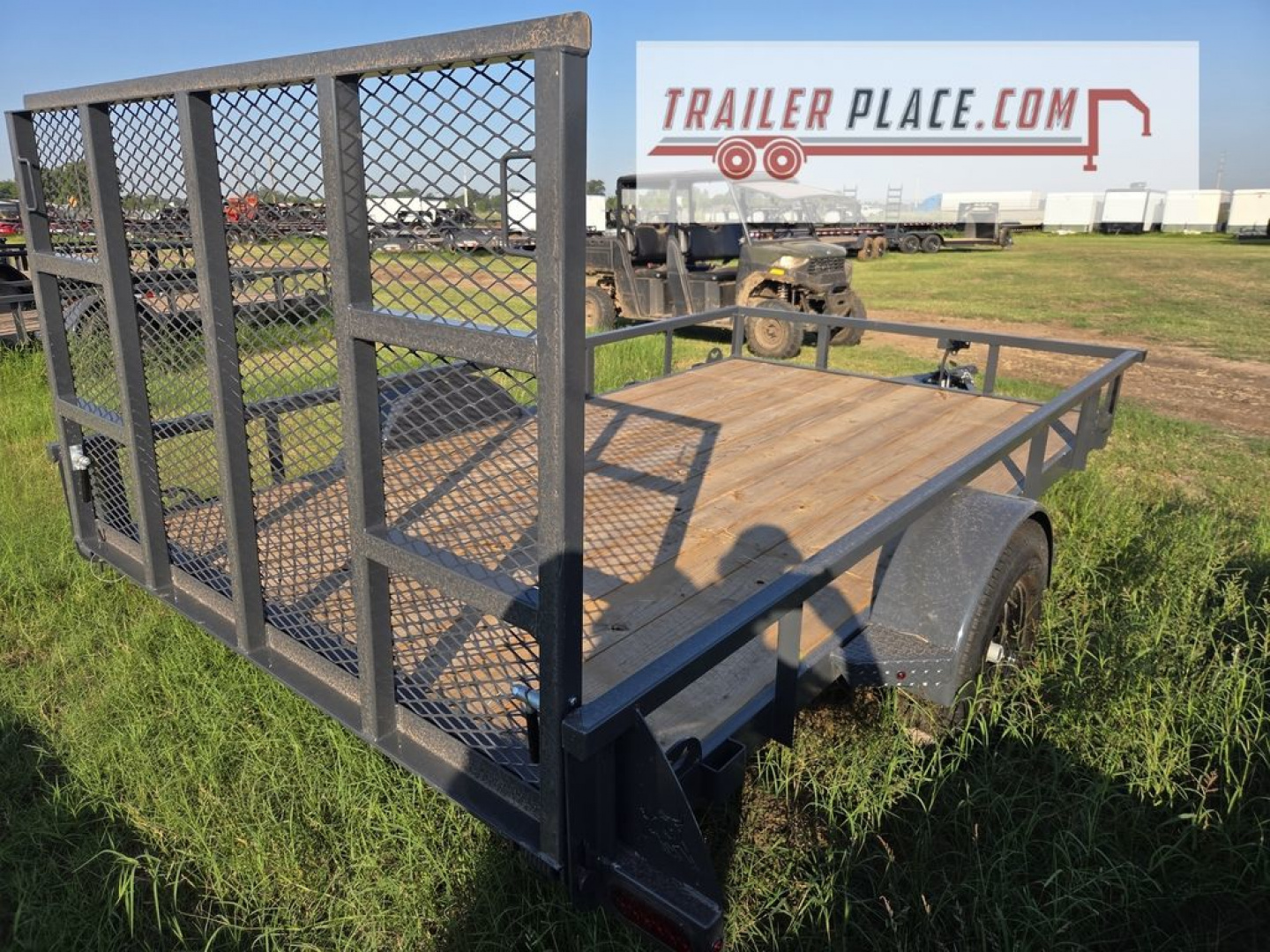 New 2026 IRON BULL 83"X12' 3.5K UTB UTILITY TRAILER W/ RAMP GATE
