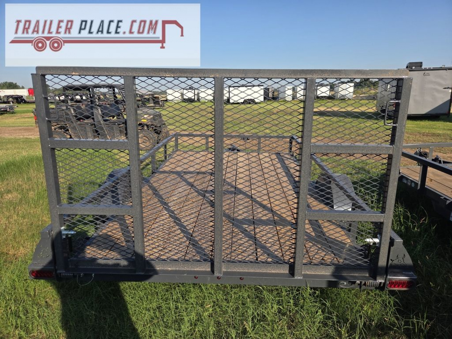 New 2026 IRON BULL 83"X12' 3.5K UTB UTILITY TRAILER W/ RAMP GATE