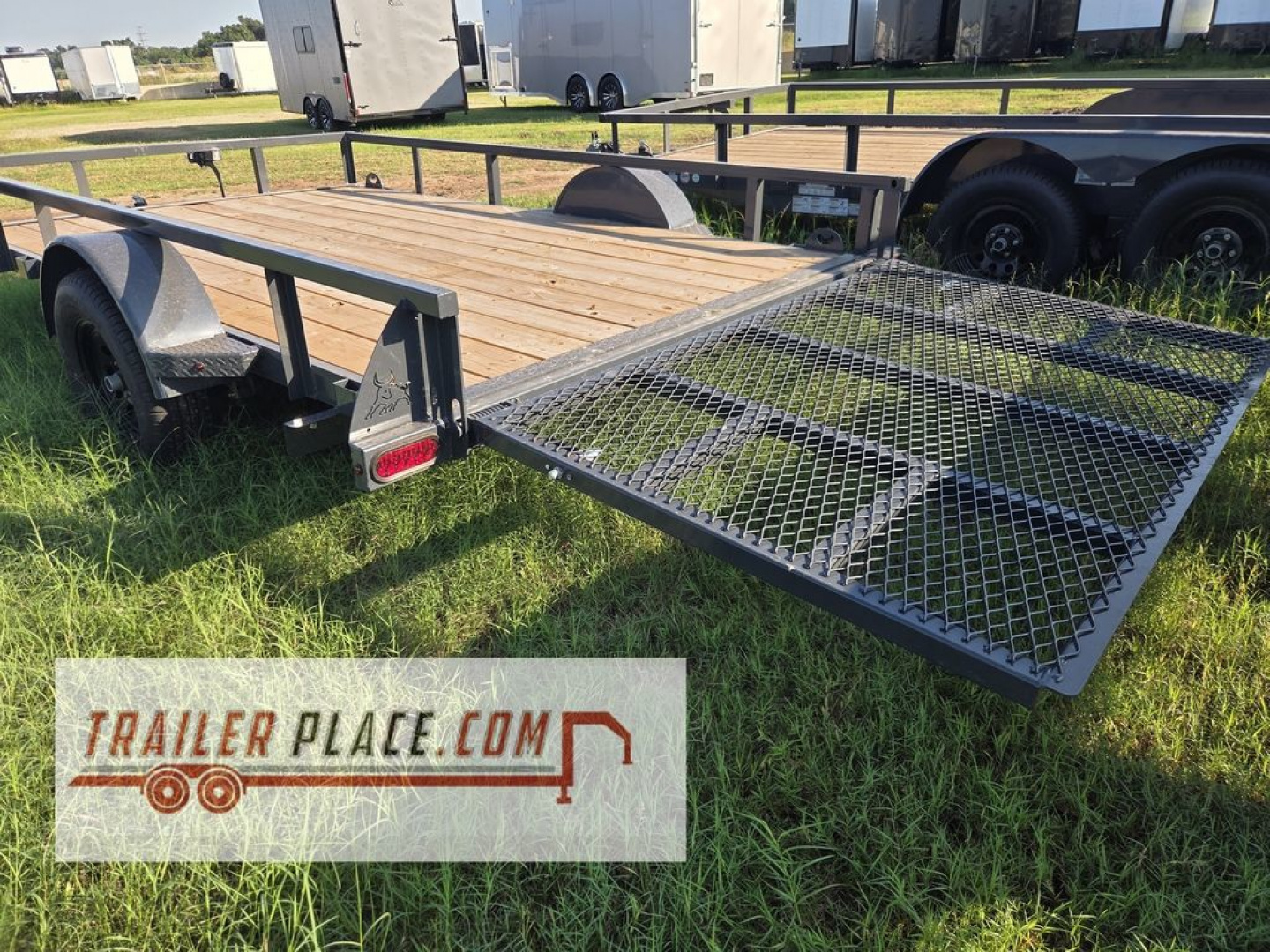 New 2026 IRON BULL 83"X12' 3.5K UTB UTILITY TRAILER W/ RAMP GATE
