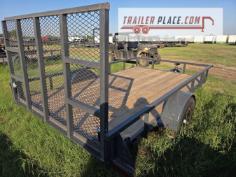 New 2026 IRON BULL 83"X12' 3.5K UTB UTILITY TRAILER W/ RAMP GATE