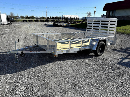 New 2026 QUALITY STEEL AND ALUMINUM 82 x12' Aluminum Utility Trailer
