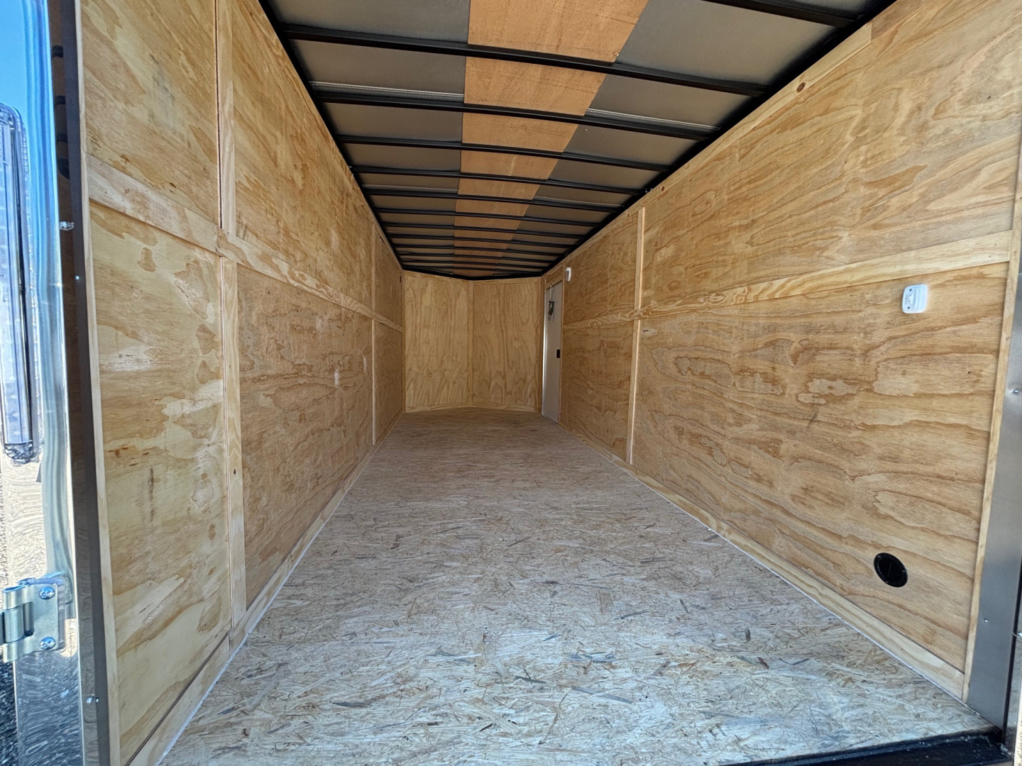 New 2026 SPARTAN 7X18 + 2ft V nose/7' Int Height/ .080 Polycore Exterior - 7000GVW