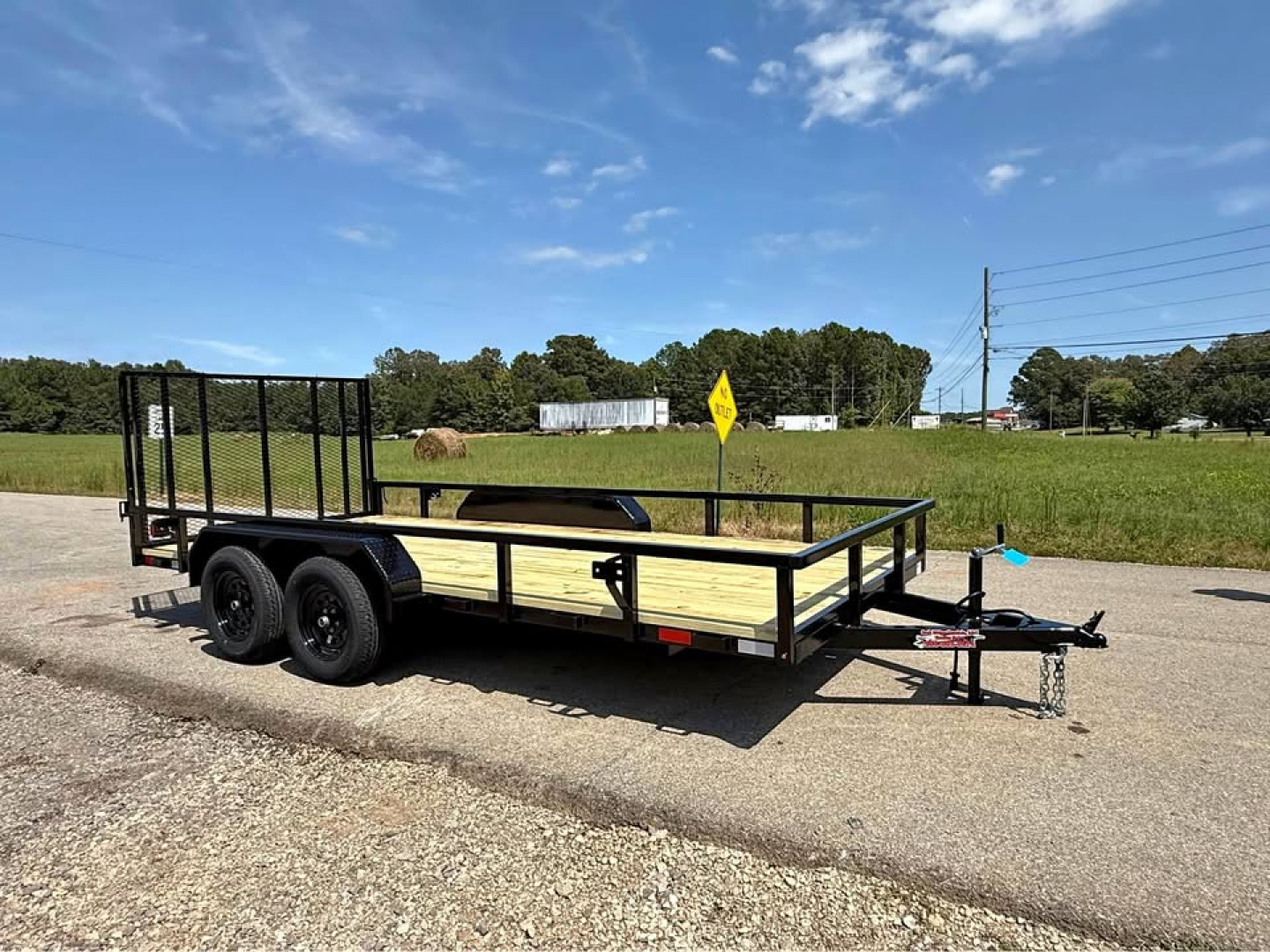 New 2025 Oak Ridge 82x16 7k Utility Trailer