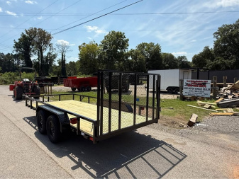 New 2025 Oak Ridge 82x16 7k Utility Trailer