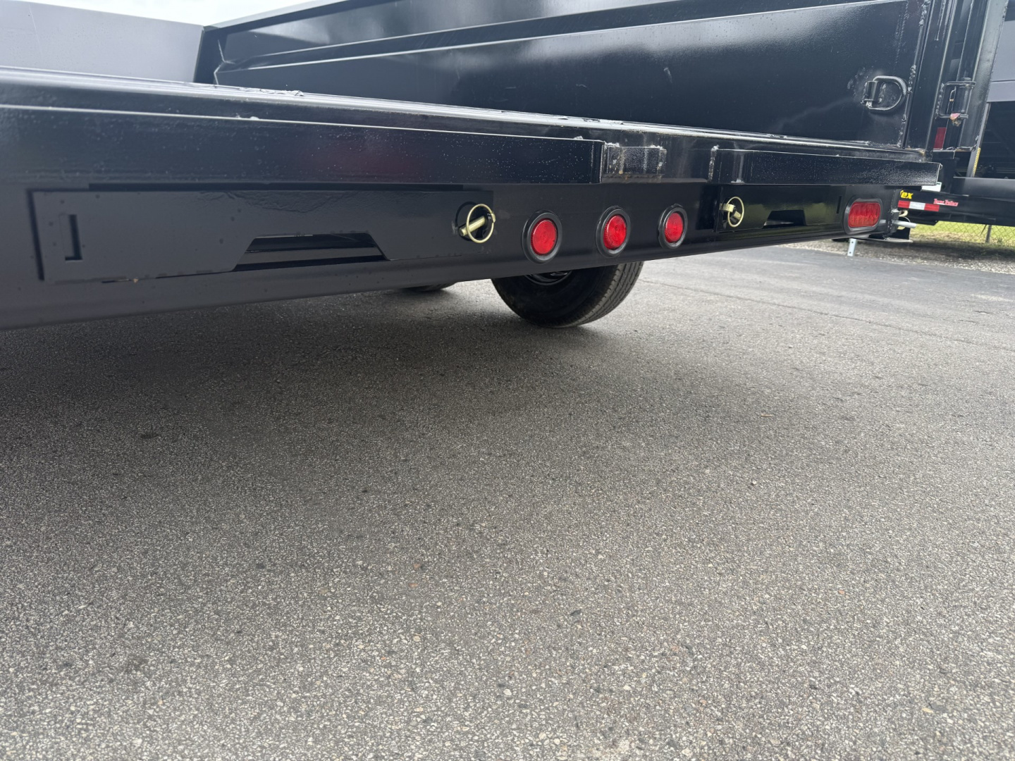 New 14TD-14C2A-BK BIG TEX 7' X 14' TELESCOPIC DUMP TRAILER W/ TARP & COMBO REAR GATE W/ 6' SLIDE IN RAMPS