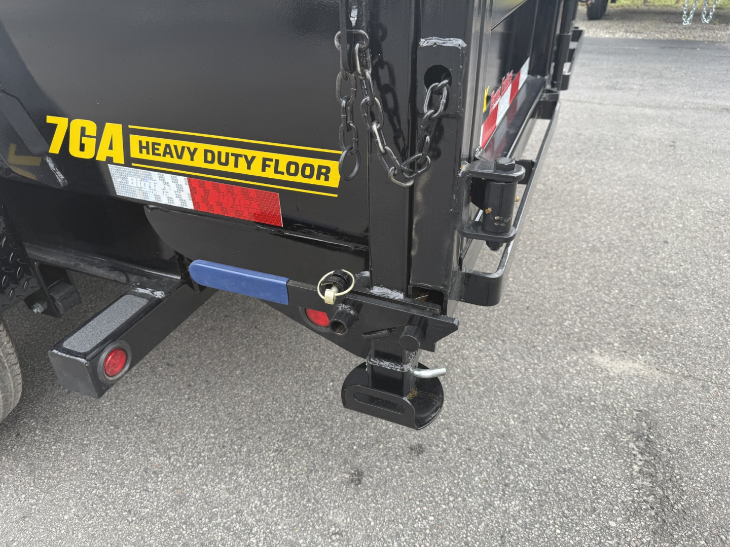 New 14TD-14C2A-BK BIG TEX 7' X 14' TELESCOPIC DUMP TRAILER W/ TARP & COMBO REAR GATE W/ 6' SLIDE IN RAMPS