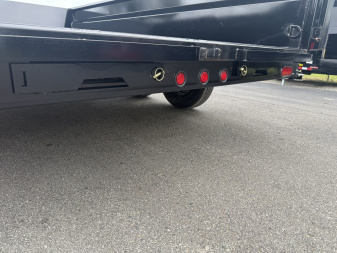 New 14TD-14C2A-BK BIG TEX 7' X 14' TELESCOPIC DUMP TRAILER W/ TARP & COMBO REAR GATE W/ 6' SLIDE IN RAMPS