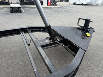 New 14TD-14C2A-BK BIG TEX 7' X 14' TELESCOPIC DUMP TRAILER W/ TARP & COMBO REAR GATE W/ 6' SLIDE IN RAMPS