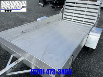New 2026 Aluma 63" X 10' ESA Utility Trailer - w/ Solid Sides