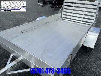 New 2026 Aluma 63" X 10' ESA Utility Trailer - w/ Solid Sides