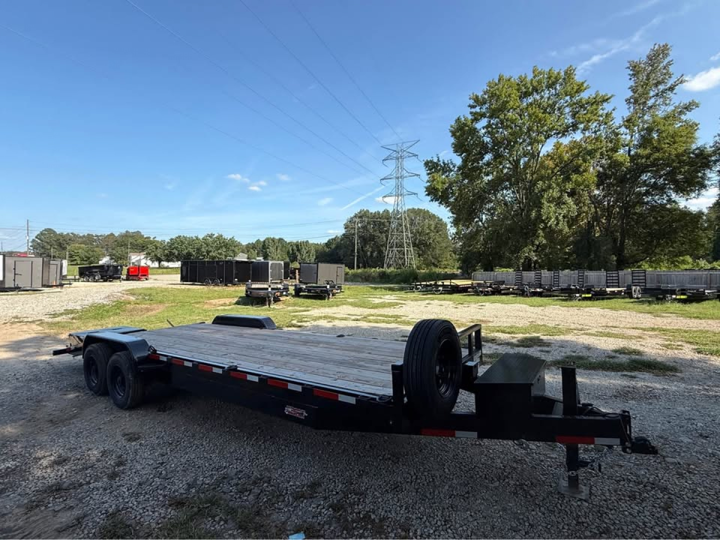 New 2025 Oak Ridge 7x24 20k Equipment Trailer