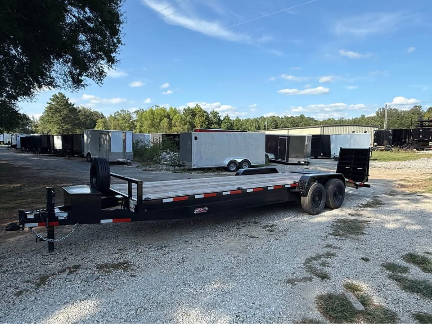 New 2025 Oak Ridge 7x24 20k Equipment Trailer