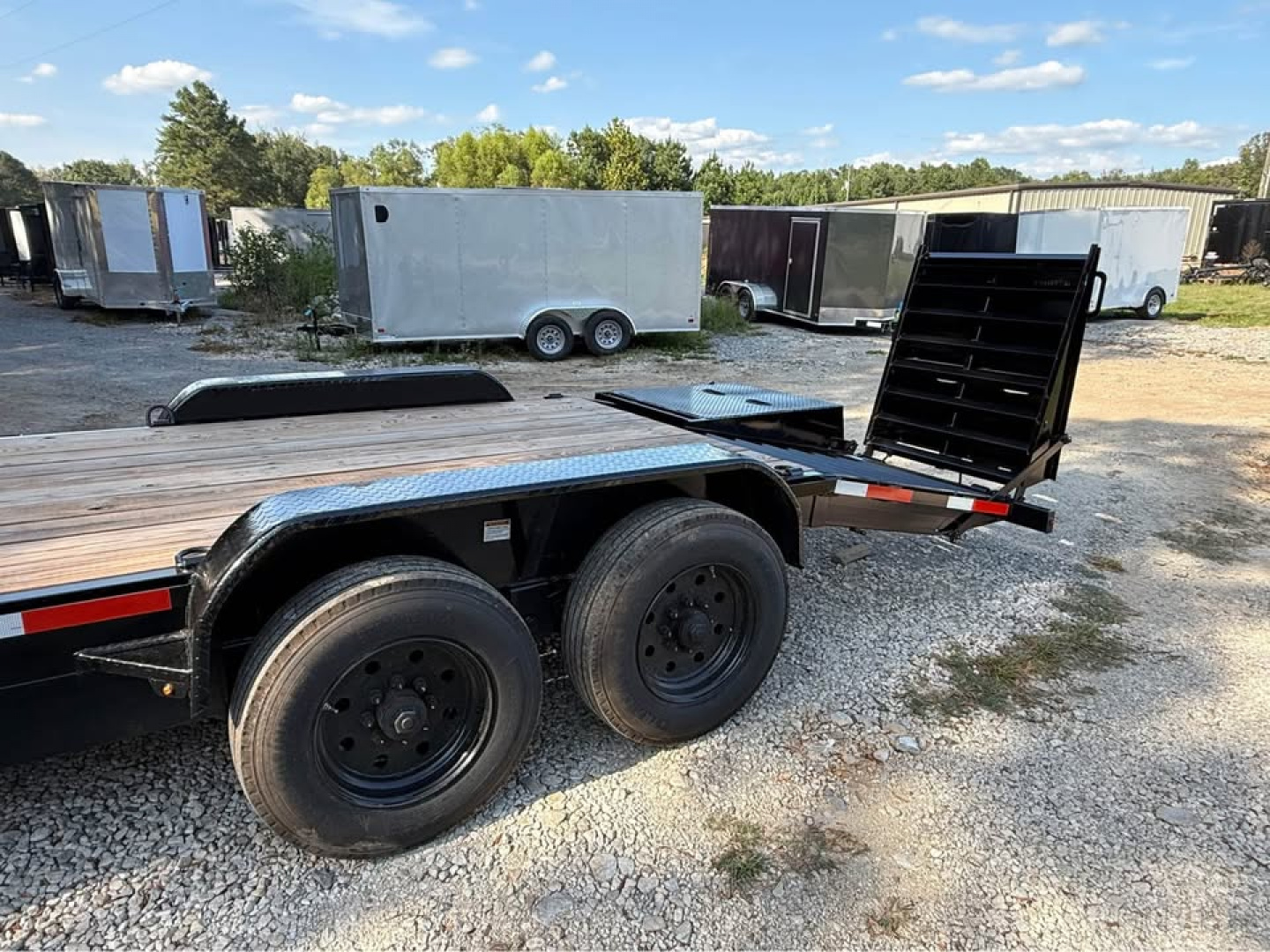 New 2025 Oak Ridge 7x24 20k Equipment Trailer