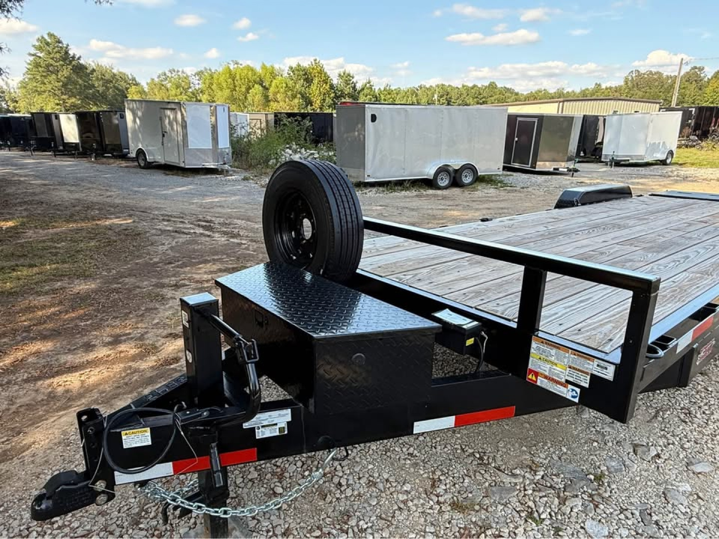 New 2025 Oak Ridge 7x24 20k Equipment Trailer