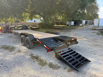 New 2025 Oak Ridge 7x24 20k Equipment Trailer