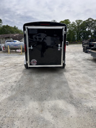 New 2025 Homesteader Trailer 610CS Cargo / Enclosed Trailer / 6x10 / Black in color / Ramp Rear Door / 32" Side Door / 4- Recessed D-Rings / 73" Interior Height