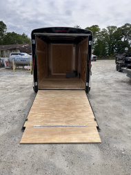 New 2025 Homesteader Trailer 610CS Cargo / Enclosed Trailer / 6x10 / Black in color / Ramp Rear Door / 32" Side Door / 4- Recessed D-Rings / 73" Interior Height