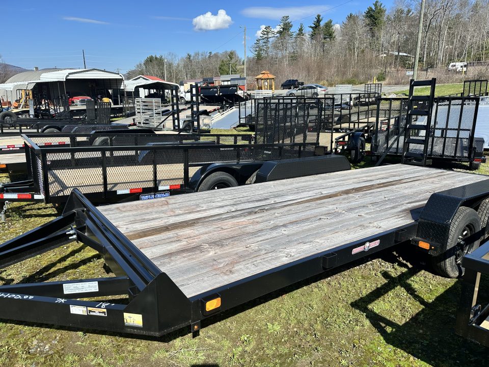 Used 2025 Currahee USED 7X18 Equipment Trailer