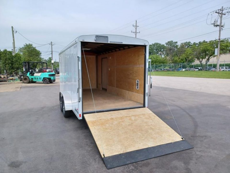 New 7'x16' ENCLOSED CARGO TRAILER WITH LANDSCAPE AND CONTRACTOR PACKAGE