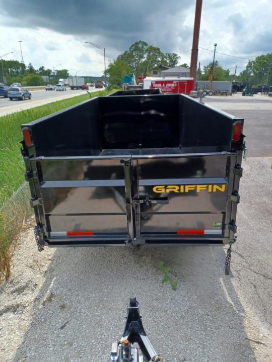 New 6'X12' HIGH SIDE DUMP TRAILER WITH TARP KIT