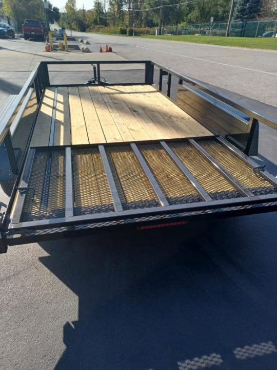 New 7X14 TANDEM AXLE UTILITY TRAILER