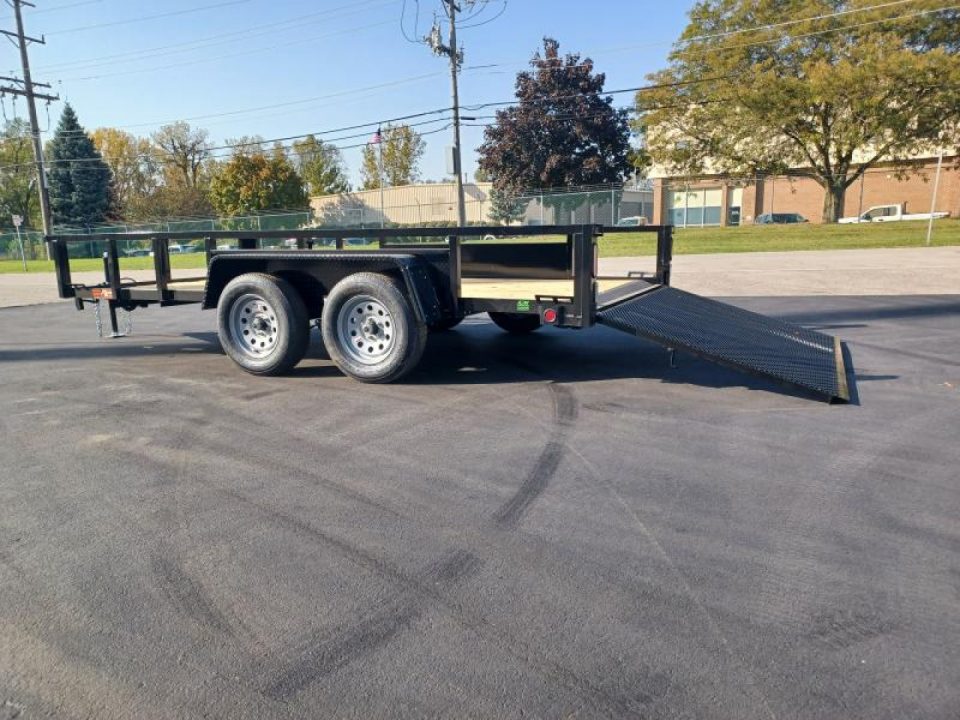 New 7X14 TANDEM AXLE UTILITY TRAILER