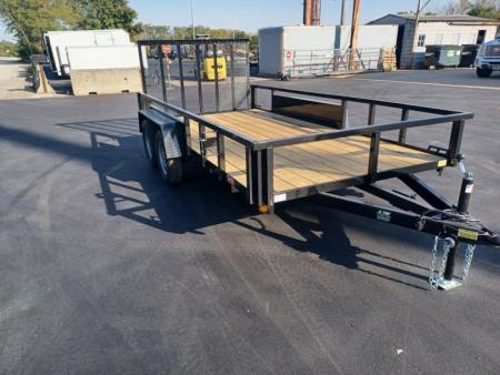 New 7X14 TANDEM AXLE UTILITY TRAILER