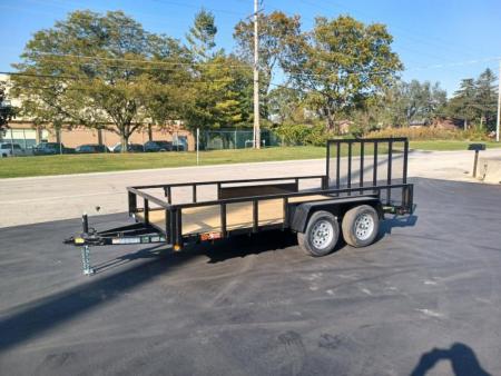 New 7X14 TANDEM AXLE UTILITY TRAILER