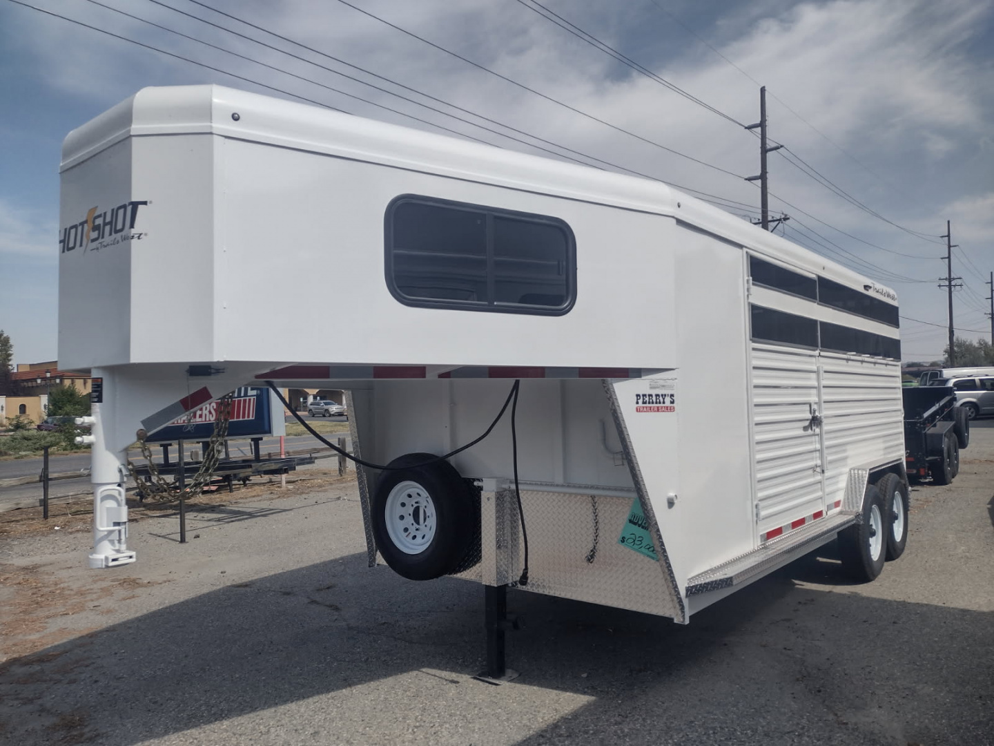 New 2026 Trails West 17' Hotshot Stock Combo Trailer