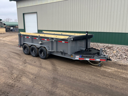 New 2026 16'x82  21k Diamond C Dump Trailer