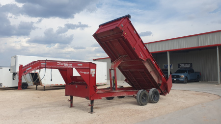 2024 East Texas Trailers 83''x16' GD Dump Trailer