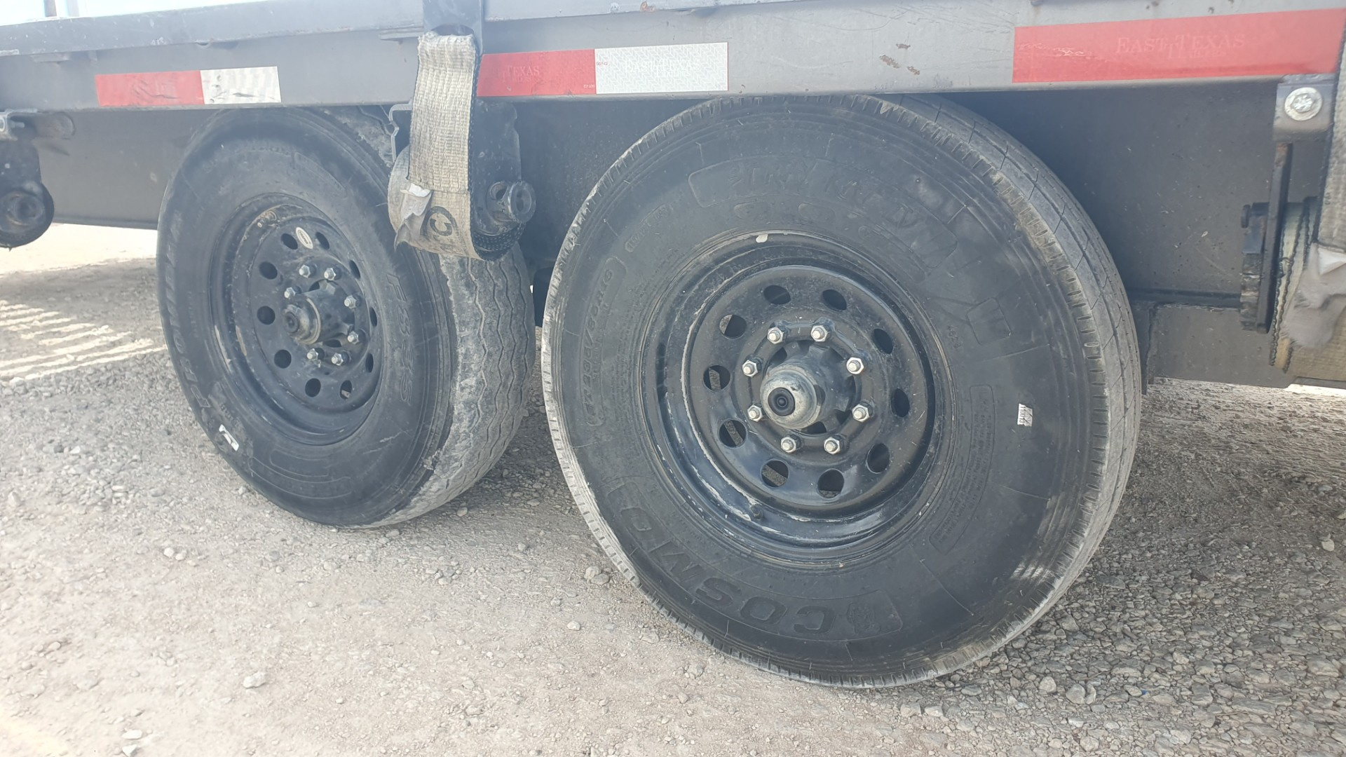 Used 2025 East Texas Trailers 102''x40' GF Flatbed Trailer