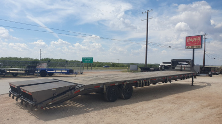 Used 2025 East Texas Trailers 102''x40' GF Flatbed Trailer