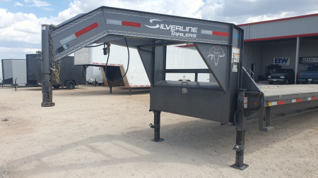 Used 2025 East Texas Trailers 102''x40' GF Flatbed Trailer