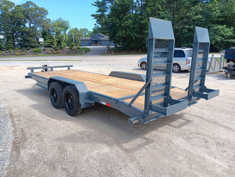 New 2026 GPS Trailers / EH Series / 82" Wide x 20' Long / 8 ton Capacity / 5' Ramps / PT Wood Floor / True 8 K Axles not Hybrid Axles / 215/75R17.5" Tire and Wheels / Toolbox