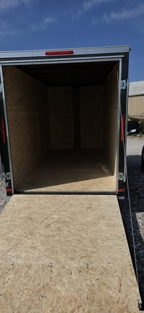 New 2025 Maxwell 6X12' V-Nose Cargo / Enclosed Trailer