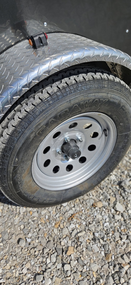 New 2025 Maxwell 6X12' V-Nose Cargo / Enclosed Trailer