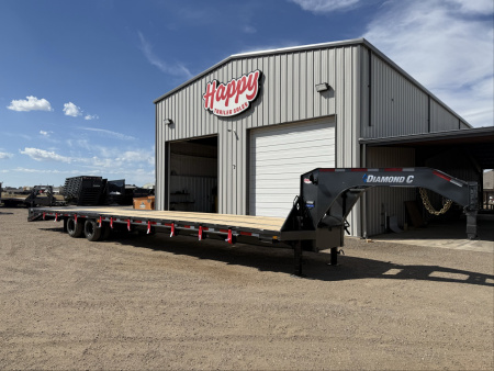 New 2026 Diamond C 102"x40' Engineered Beam FMAX216 w/ Max Ramps - 40K Pacesetter Edition