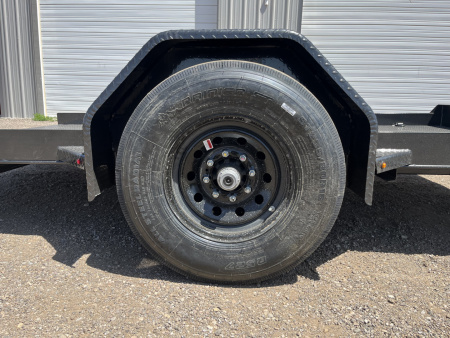 New 2026 Diamond C 77"x12' BP Single Axle Hydraulically Dampened Tilt - DSA107