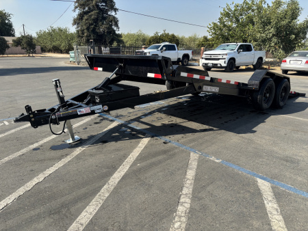 New 2025 Iron Panther 7'x20' Power Tilt Car / Racing Trailer 10k