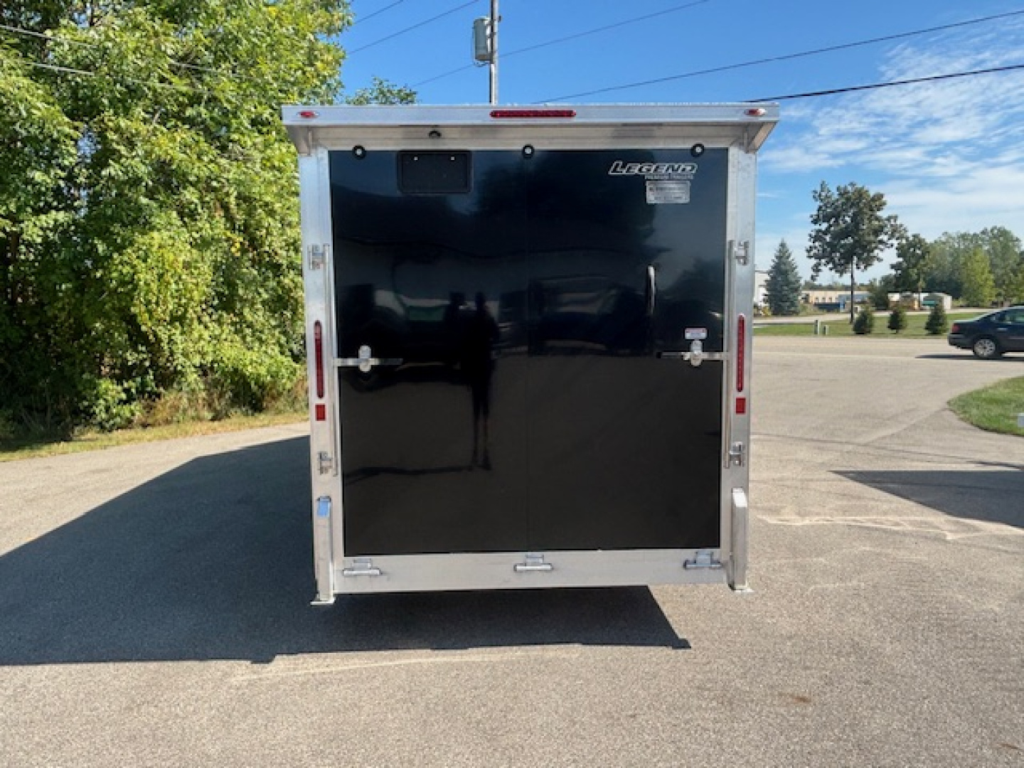 New 2026 Legend 7.5x23 Enclosed Snowmobile/ATV Trailer