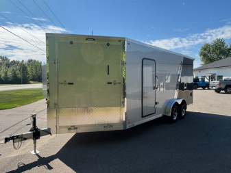 New 2026 Legend 7.5x23 Enclosed Snowmobile/ATV Trailer