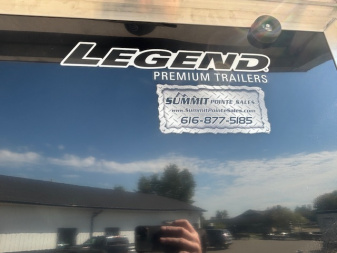 New 2026 Legend 7.5x23 Enclosed Snowmobile/ATV Trailer