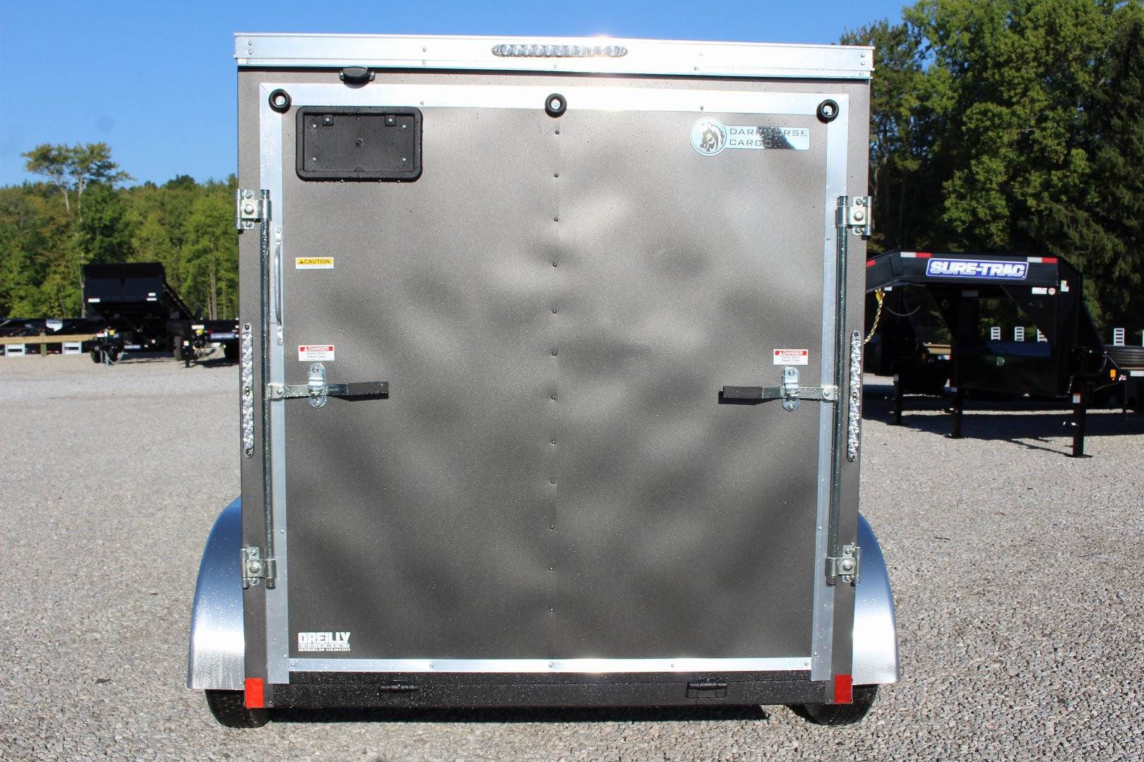 New 2026 Darkhorse Cargo DHW 6' x 10' Enclosed Trailer - REAR RAMP DOOR- 6' Interior Height - 7000# GVW