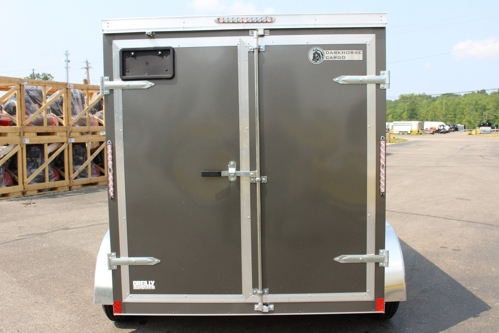 New 2026 Darkhorse Cargo DHW 6' x 10' Enclosed Trailer - DOUBLE REAR DOORS - 6' Interior Height - 7000# GVW