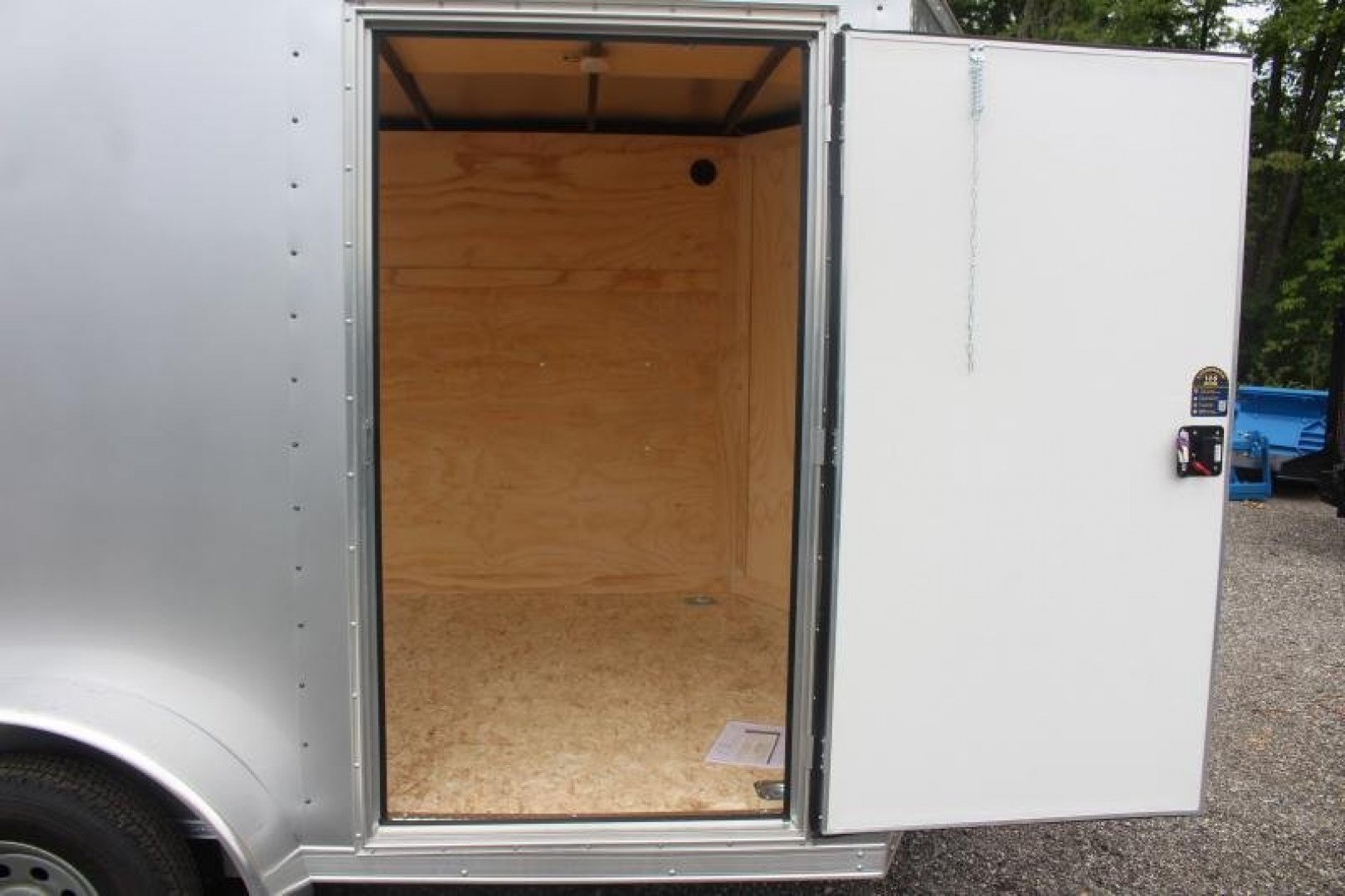 New 2026 Darkhorse Cargo 7' x 12' Enclosed Trailer - Ramp Door - 6' Interior Height - 7000# GVW